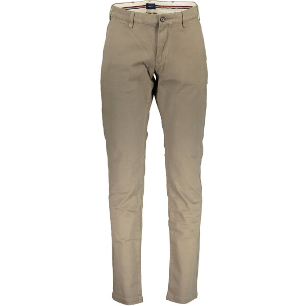 GANT ανδρικό μπεζ παντελόνι σε slim γραμμή με 4 τσέπες