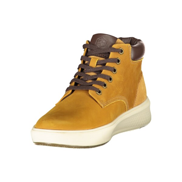 LUMBERJACK Ανδρικά Κίτρινα Sneakers με κορδόνια και λογότυπο