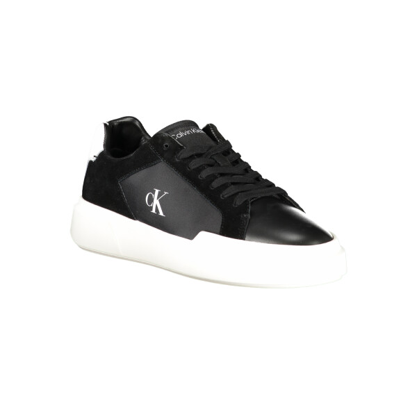 Calvin Klein ανδρικά sneakers σε μαύρο χρώμα με κορδόνια
