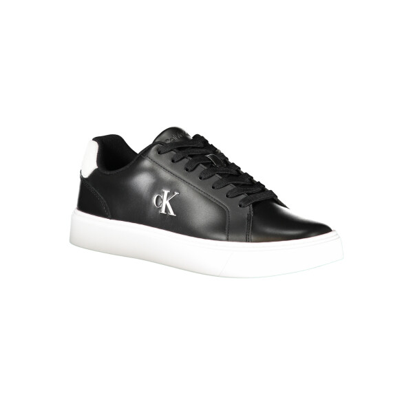 Calvin Klein Ανδρικά Μαύρα Sneakers με κορδόνια και λογότυπο