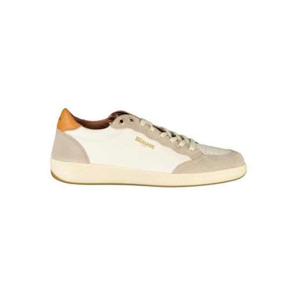 Blauer Ανδρικά Λευκά Sneakers με κορδόνια