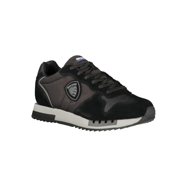 Blauer ανδρικά sneakers σε μαύρο χρώμα με κορδόνια