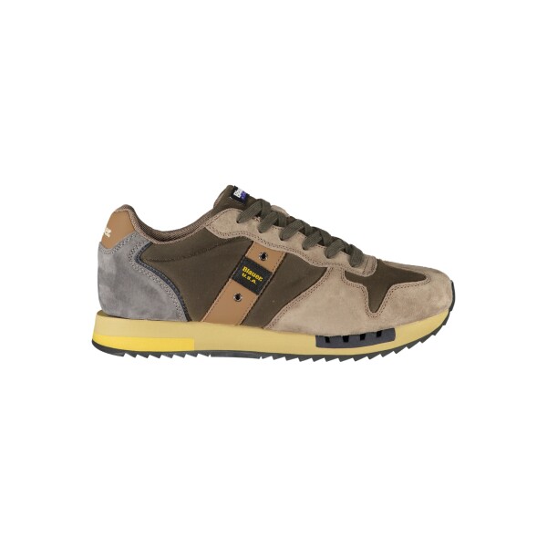 Blauer Ανδρικά Πράσινα Sneakers με κορδόνια και λογότυπο