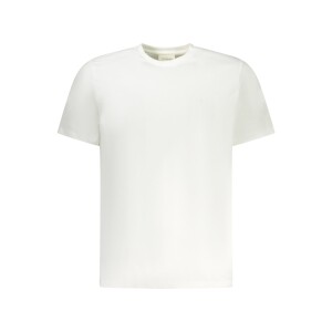 Calvin Klein Ανδρικό Λευκό T-shirt με στρογγυλή λαιμόκοψη και λογότυπο