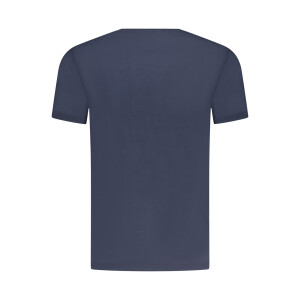 Aeronautica Militare Ανδρικό Μπλε T-shirt με στρογγυλή λαιμόκοψη και print