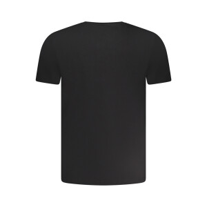 Aeronautica Militare ανδρικό t-shirt σε μαύρο χρώμα με print λογότυπο
