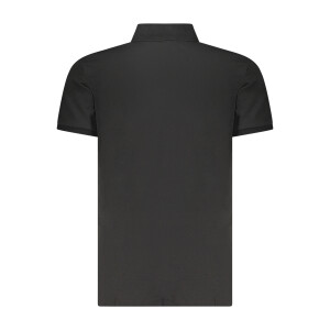 Calvin Klein Ανδρική Μαύρη Polo Μπλούζα με κεντημένο λογότυπο