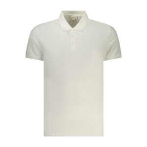 Calvin Klein Ανδρική Λευκή Polo Μπλούζα με κεντημένο λογότυπο