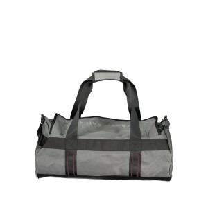 North Sails ανδρική γκρι τσάντα duffle με λογότυπο