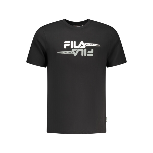 FILA Ανδρικό Μαύρο T-shirt με print λογότυπο
