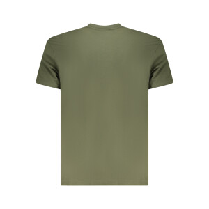 FILA ανδρικό t-shirt σε πράσινο χρώμα με στρογγυλή λαιμόκοψη και print λογότυπο
