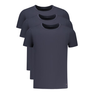 Tommy Hilfiger ανδρικό t-shirt σε μπλε χρώμα με στρογγυλή λαιμόκοψη