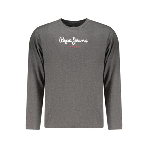 Pepe Jeans ανδρικό γκρι t-shirt με print σχέδιο