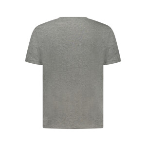 Pepe Jeans ανδρικό γκρι t-shirt με στρογγυλή λαιμόκοψη και print λογότυπο