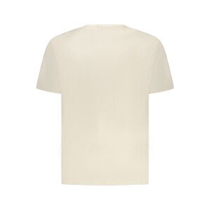 Pepe Jeans ανδρικό t-shirt σε μπεζ χρώμα με print λογότυπο