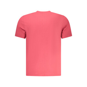 North Sails ανδρικό κόκκινο t-shirt με στρογγυλή λαιμόκοψη και λογότυπο