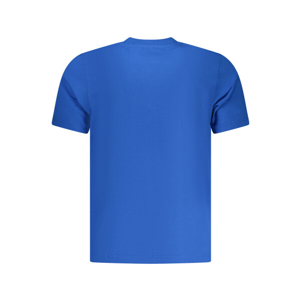 North Sails ανδρικό μπλε T-shirt με στρογγυλή λαιμόκοψη και print λογότυπο
