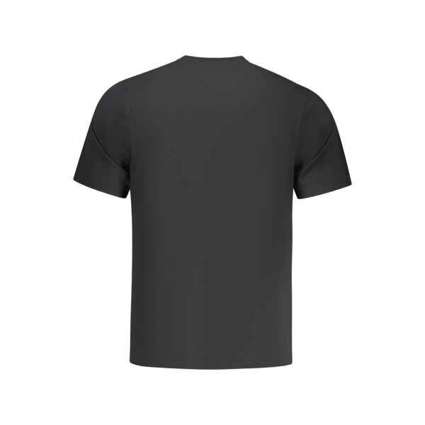 North Sails ανδρικό μαύρο t-shirt με στρογγυλή λαιμόκοψη και λογότυπο