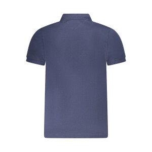 Tommy Hilfiger ανδρική polo μπλούζα σε μπλε χρώμα με λογότυπο