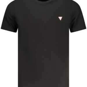 Guess Jeans Ανδρικό Μαύρο T-shirt με λογότυπο