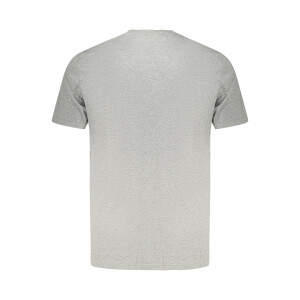 Calvin Klein ανδρικό γκρι t-shirt με στρογγυλή λαιμόκοψη και λογότυπο