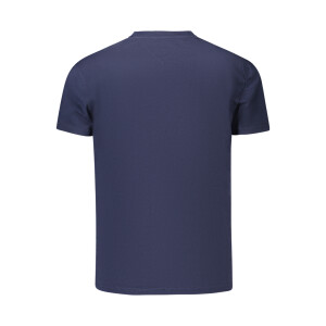 Tommy Hilfiger Ανδρικό Μπλε T-shirt με κεντημένο λογότυπο