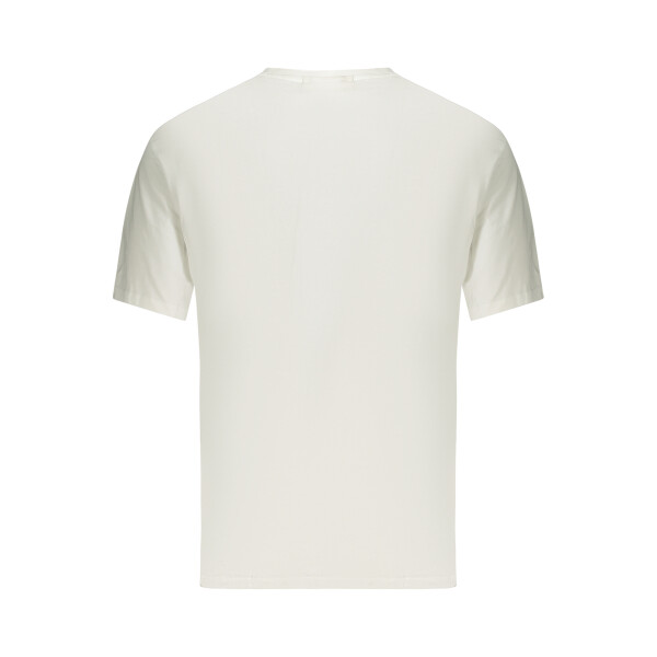 Calvin Klein Ανδρικό Λευκό T-shirt με στρογγυλή λαιμόκοψη και λογότυπο