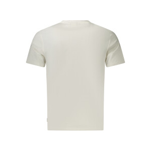 Pepe Jeans ανδρικό λευκό t-shirt με στρογγυλή λαιμόκοψη και print λογότυπου