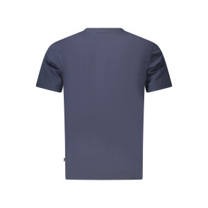 Pepe Jeans Ανδρικό Μπλε T-shirt με στρογγυλή λαιμόκοψη και print λογότυπο