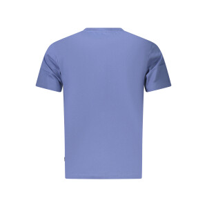 Pepe Jeans ανδρικό μπλε t-shirt με στρογγυλή λαιμόκοψη και print λογότυπο