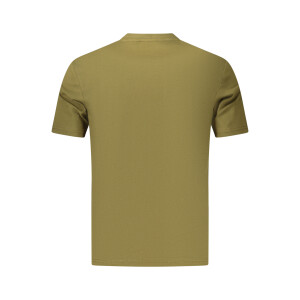 Napapijri ανδρικό t-shirt σε πράσινο χρώμα με στρογγυλή λαιμόκοψη