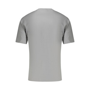 Napapijri ανδρικό γκρι t-shirt με στρογγυλή λαιμόκοψη