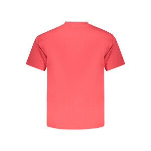 VANS Ανδρικό Κόκκινο T-Shirt με print λογότυπο