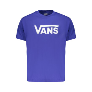 VANS Ανδρικό Μπλε T-shirt με λογότυπο