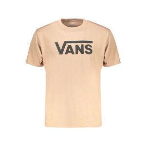 VANS Ανδρικό Καφέ T-shirt με λογότυπο