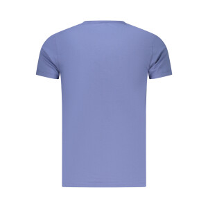 Pepe Jeans ανδρικό μπλε t-shirt με στρογγυλή λαιμόκοψη και print λογότυπο
