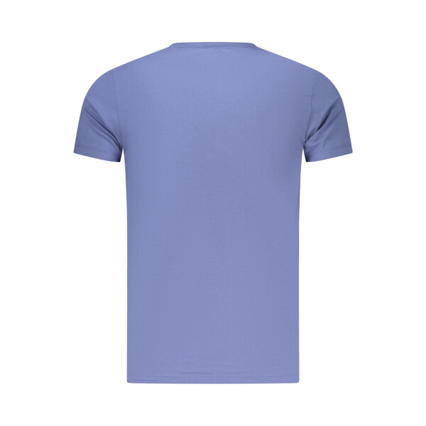 Pepe Jeans ανδρικό μπλε t-shirt με στρογγυλή λαιμόκοψη και print λογότυπο
