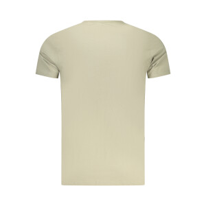 Pepe Jeans ανδρικό πράσινο t-shirt με στρογγυλή λαιμόκοψη και print λογότυπο