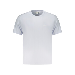Pepe Jeans ανδρικό t-shirt σε μπλε χρώμα με στρογγυλή λαιμόκοψη