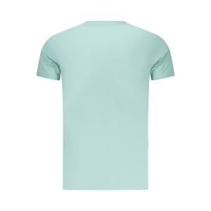 Pepe Jeans ανδρικό μπλε t-shirt με στρογγυλή λαιμόκοψη και print λογότυπο