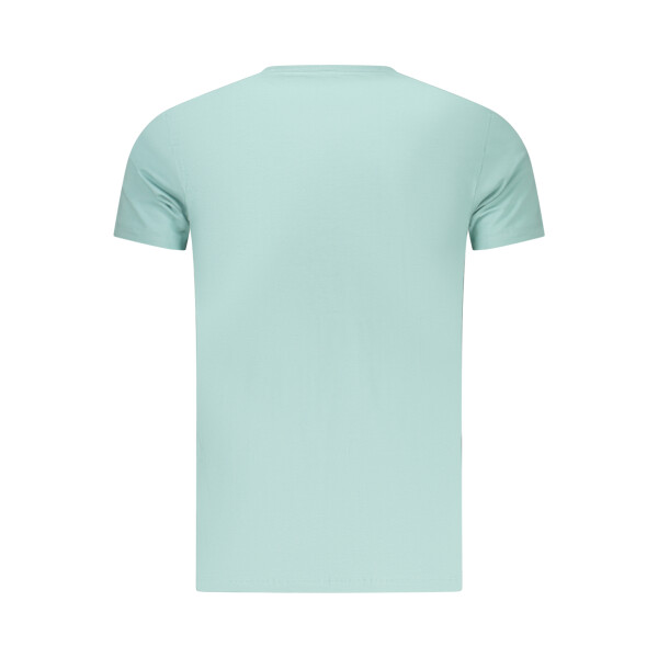 Pepe Jeans ανδρικό μπλε t-shirt με στρογγυλή λαιμόκοψη και print λογότυπο