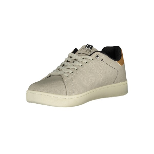 GAS Ανδρικά Γκρι Sneakers με κορδόνια
