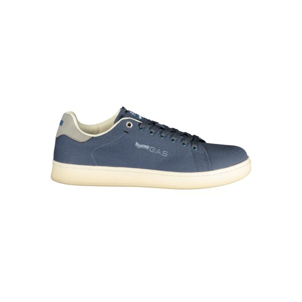 GAS Ανδρικά Μπλε Sneakers με κορδόνια και γκρι λεπτομέρειες