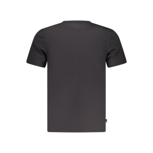 Timberland Ανδρικό Μαύρο T-shirt με στρογγυλή λαιμόκοψη και λογότυπο