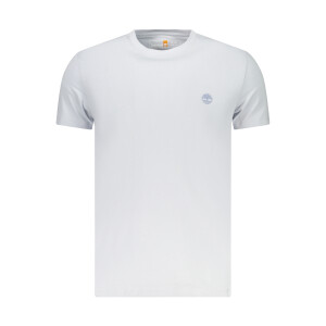 Timberland ανδρικό μπλε T-shirt με στρογγυλή λαιμόκοψη και κεντημένο λογότυπο