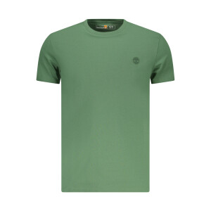 Timberland ανδρικό t-shirt σε πράσινο χρώμα με στρογγυλή λαιμόκοψη