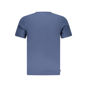 Timberland ανδρικό μπλε T-shirt με στρογγυλή λαιμόκοψη και λογότυπο