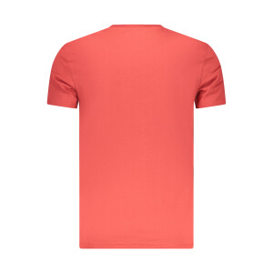 Timberland ανδρικό κόκκινο t-shirt με στρογγυλή λαιμόκοψη