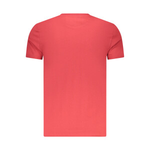 Timberland ανδρικό κόκκινο t-shirt με στρογγυλή λαιμόκοψη