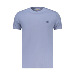 Timberland ανδρικό t-shirt σε μπλε χρώμα με στρογγυλή λαιμόκοψη